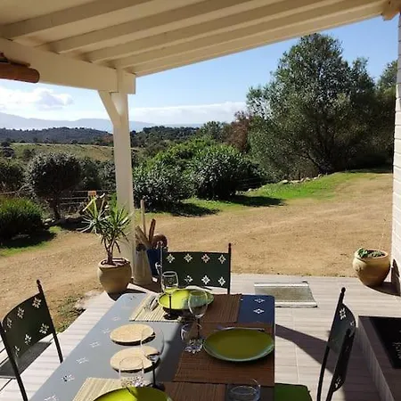 Maison Bois Sur La Colline A 1500 M Des Plages *